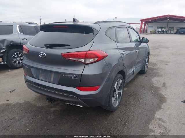 2016 Hyundai Tucson Limited მანქანა იყიდება აუქციონზე, vin: KM8J3CA29GU126255, აუქციონის ნომერი: 45060248