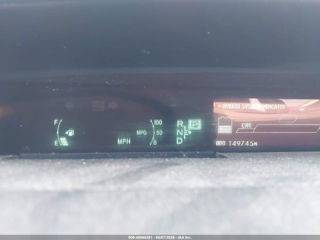 2010 Toyota Prius Iii მანქანა იყიდება აუქციონზე, vin: JTDKN3DU5A5003201, აუქციონის ნომერი: 45060281