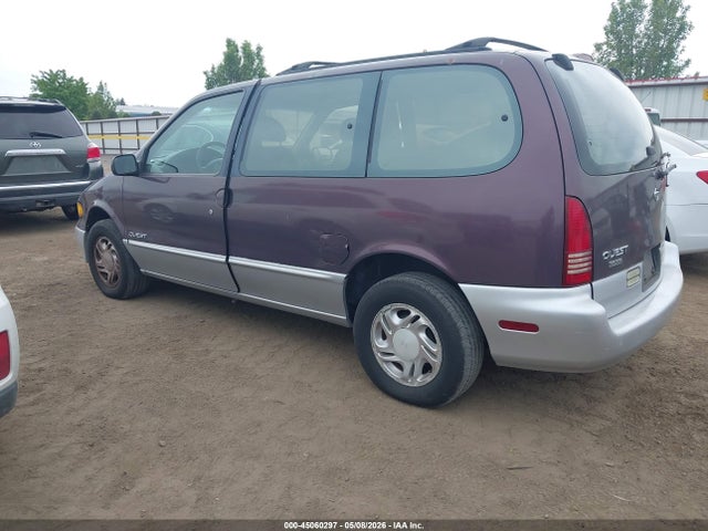 Продаж на аукціоні авто 1997 Nissan Quest Gxe/xe, vin: 4N2DN1119VD807629, номер лоту: 45060297
