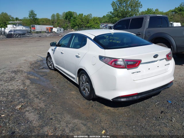 2014 Kia Optima Hybrid Ex მანქანა იყიდება აუქციონზე, vin: KNAGN4AD7E5066268, აუქციონის ნომერი: 45060366