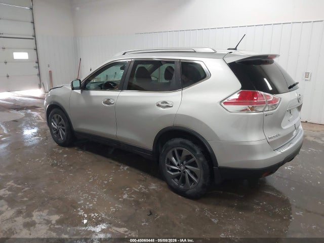 2016 Nissan Rogue Sl მანქანა იყიდება აუქციონზე, vin: 5N1AT2MV1GC861530, აუქციონის ნომერი: 45060448