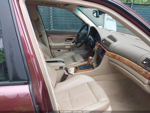 Aukcja sprzedaży 2000 Bmw 740ia, vin: WBAGG8345YDN75638, numer aukcji: 45060580