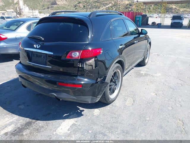 Aukcja sprzedaży 2004 Infiniti Fx35, vin: JNRAS08W74X212480, numer aukcji: 45060587