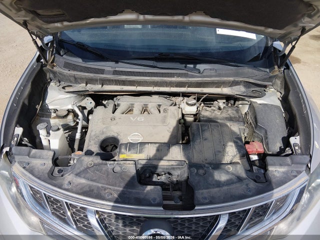 2012 Nissan Murano Sl მანქანა იყიდება აუქციონზე, vin: JN8AZ1MW8CW229255, აუქციონის ნომერი: 45060598