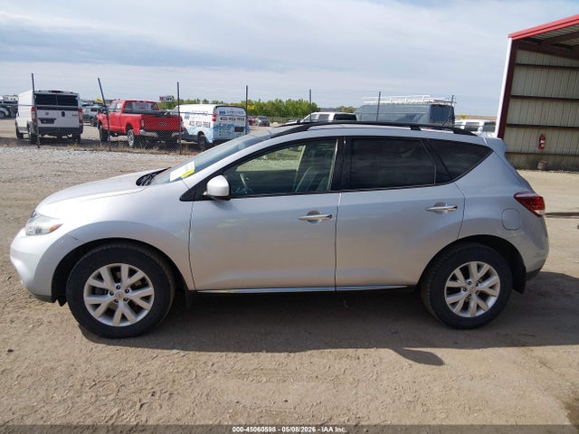 2012 Nissan Murano Sl მანქანა იყიდება აუქციონზე, vin: JN8AZ1MW8CW229255, აუქციონის ნომერი: 45060598