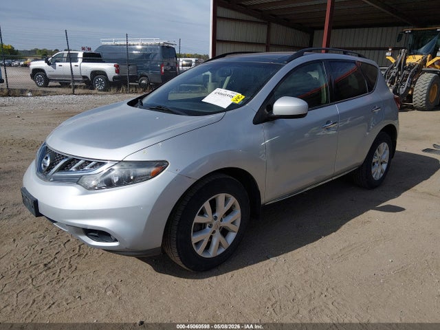 2012 Nissan Murano Sl მანქანა იყიდება აუქციონზე, vin: JN8AZ1MW8CW229255, აუქციონის ნომერი: 45060598