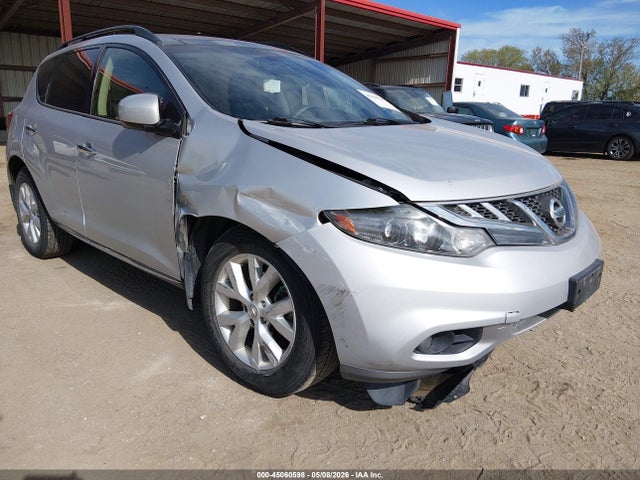 2012 Nissan Murano Sl მანქანა იყიდება აუქციონზე, vin: JN8AZ1MW8CW229255, აუქციონის ნომერი: 45060598