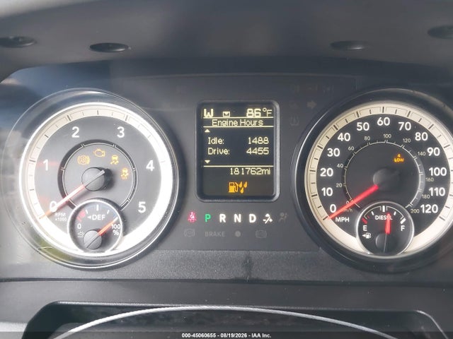 Продажа на аукционе авто 2016 Ram 2500 Tradesman, vin: 3C6UR5CL8GG268981, номер лота: 45060655
