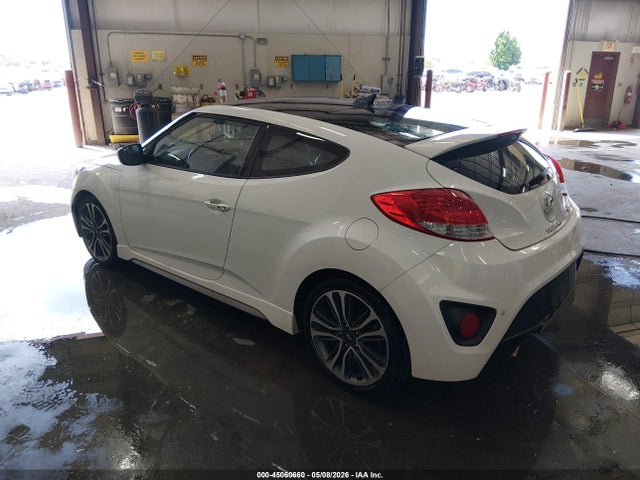 2016 Hyundai Veloster Turbo მანქანა იყიდება აუქციონზე, vin: KMHTC6AE1GU300310, აუქციონის ნომერი: 45060660