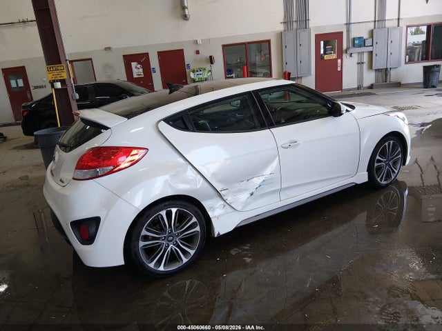 2016 Hyundai Veloster Turbo მანქანა იყიდება აუქციონზე, vin: KMHTC6AE1GU300310, აუქციონის ნომერი: 45060660