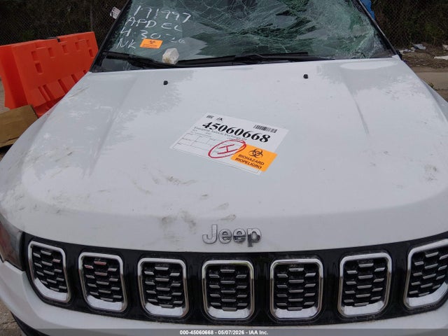Продажа на аукционе авто 2025 Jeep Compass Limited 4x4, vin: 3C4NJDCN3ST615262, номер лота: 45060668