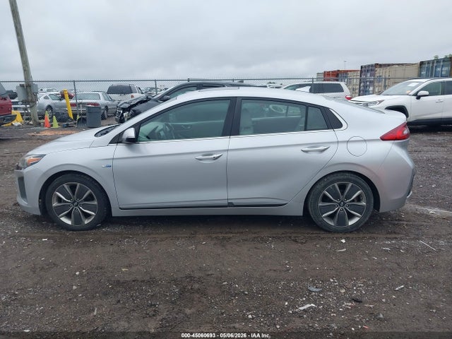 2017 Hyundai Ioniq Hybrid Limited მანქანა იყიდება აუქციონზე, vin: KMHC85LC7HU023591, აუქციონის ნომერი: 45060693