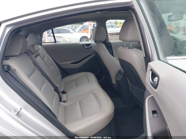 2017 Hyundai Ioniq Hybrid Limited მანქანა იყიდება აუქციონზე, vin: KMHC85LC7HU023591, აუქციონის ნომერი: 45060693