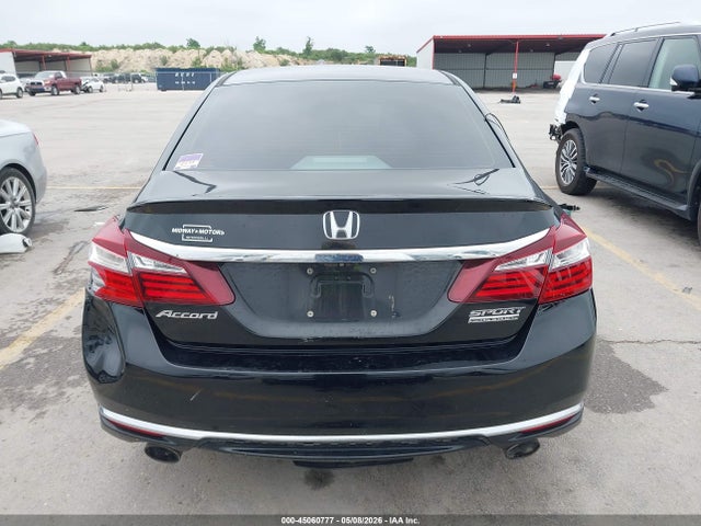 45060777 :رقم المزاد ، 1HGCR2F11HA290464 vin ، 2017 Honda Accord Sport Se مزاد بيع