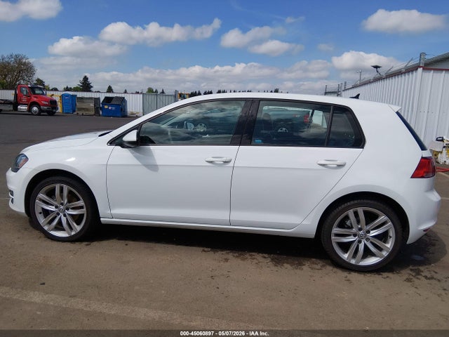 2015 Volkswagen Golf Tdi Sel 4-door მანქანა იყიდება აუქციონზე, vin: 3VW2A7AU8FM088847, აუქციონის ნომერი: 45060897
