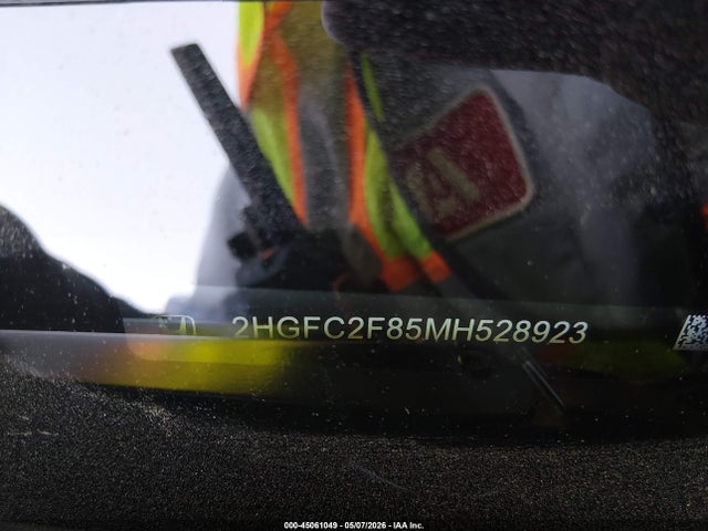 2HGFC2F85MH528923 Honda Civic Sport