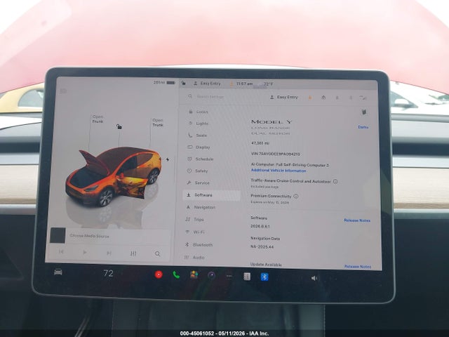 Auction sale of the 2023 Tesla Model Y Awd/long Range Dual Motor All-wheel Drive, vin: 7SAYGDEE9PA094210, lot number: 45061052