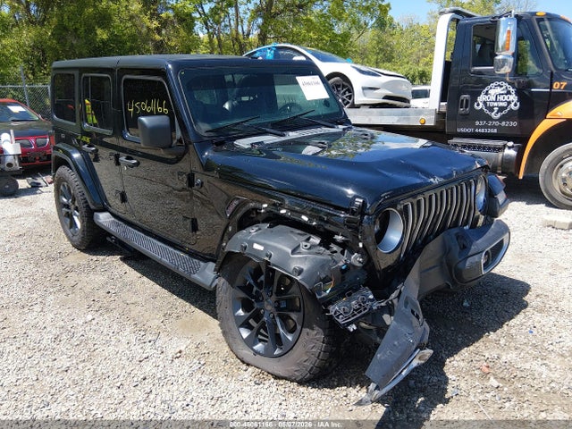 Продажа на аукционе авто 2022 Jeep Wrangler Unlimited Sahara 4x4, vin: 1C4HJXEG5NW197380, номер лота: 45061166