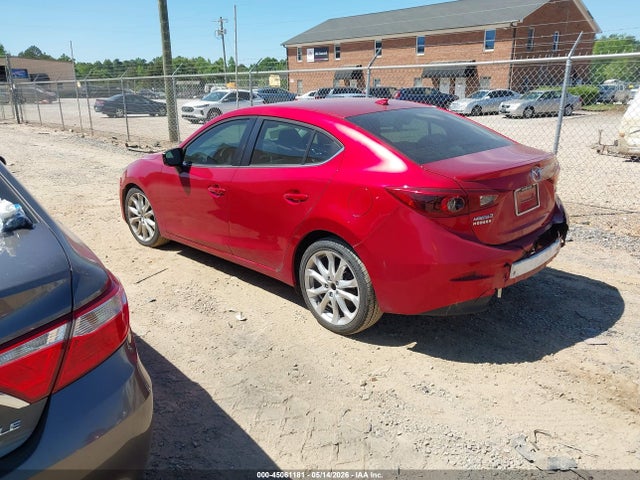 Aukcja sprzedaży 2016 Mazda Mazda3 S Grand Touring, vin: JM1BM1X36G1298349, numer aukcji: 45061181
