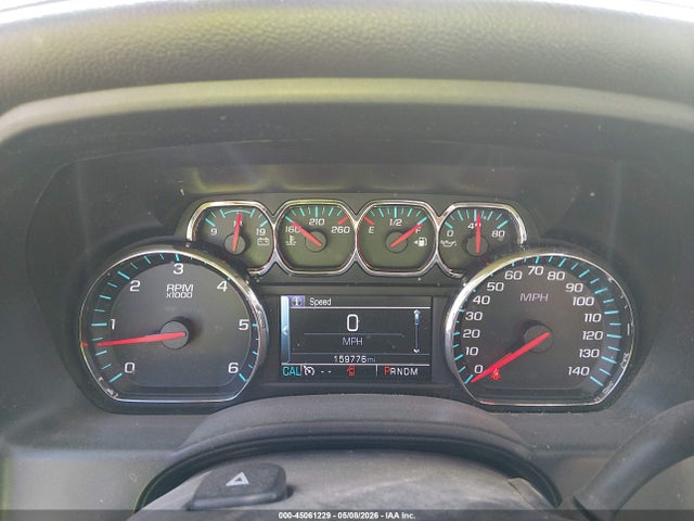 45061229 :رقم المزاد ، 3GCUKSEC5FG228560 vin ، 2015 Chevrolet Silverado 1500 1lz مزاد بيع