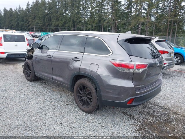 Aukcja sprzedaży 2015 Toyota Highlander Xle V6, vin: 5TDJKRFH0FS210992, numer aukcji: 45061273