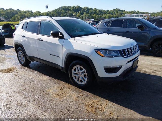 Auction sale of the 2019 Jeep Compass Sport Fwd, vin: 3C4NJCAB9KT614846, lot number: 45061289
