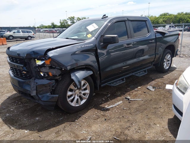 45061346 :رقم المزاد ، 1GCPWBEK2MZ393441 vin ، 2021 Chevrolet Silverado 1500 2wd  Short Bed Custom مزاد بيع
