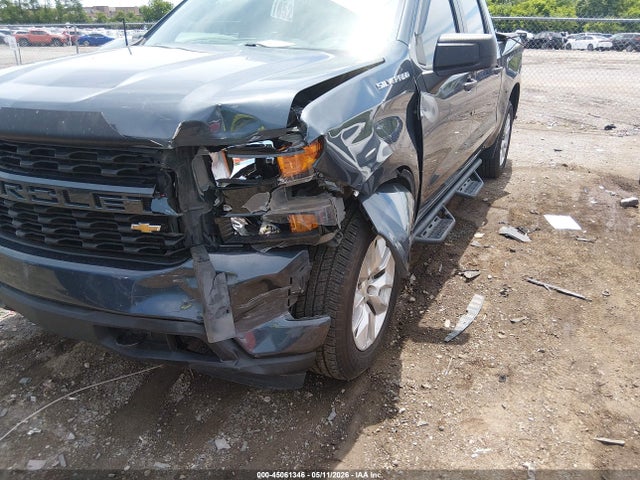 45061346 :رقم المزاد ، 1GCPWBEK2MZ393441 vin ، 2021 Chevrolet Silverado 1500 2wd  Short Bed Custom مزاد بيع