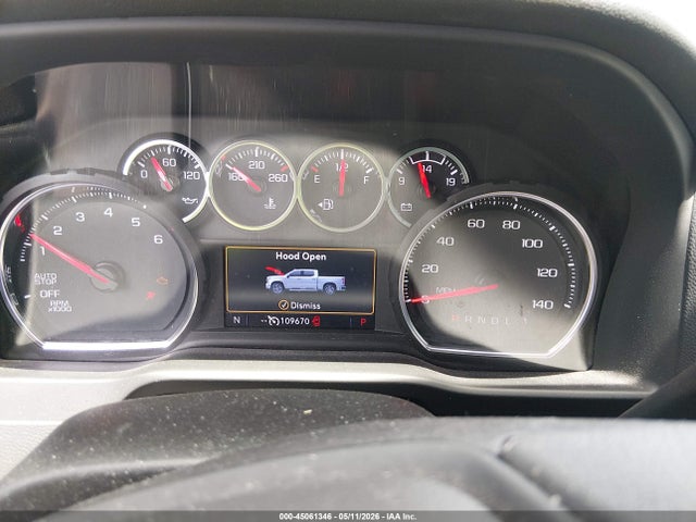 45061346 :رقم المزاد ، 1GCPWBEK2MZ393441 vin ، 2021 Chevrolet Silverado 1500 2wd  Short Bed Custom مزاد بيع