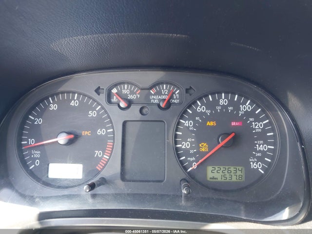 Продаж на аукціоні авто 2001 Volkswagen Golf Gls, vin: 9BWGT61J314030092, номер лоту: 45061351