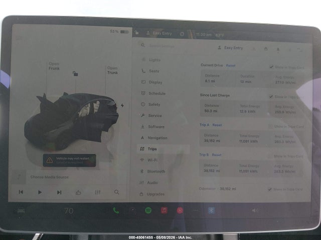Aukcja sprzedaży 2025 Tesla Model Y Long Range Dual Motor All-wheel Drive, vin: 7SAYGAEE2SF216660, numer aukcji: 45061455