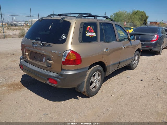 2002 Hyundai Santa Fe Gls/lx მანქანა იყიდება აუქციონზე, vin: KM8SC13D42U309787, აუქციონის ნომერი: 45061477