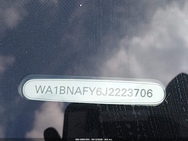 WA1BNAFY6J2223706 Audi Q5 2.0t Premium/2.0t Tech Premium