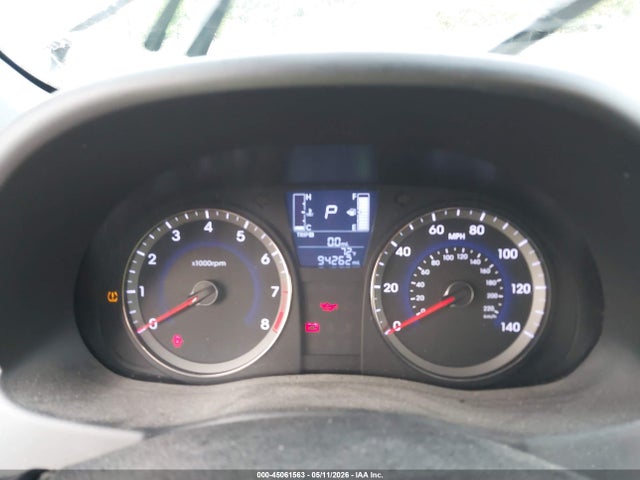 2016 Hyundai Accent Se მანქანა იყიდება აუქციონზე, vin: KMHCT5AEXGU255233, აუქციონის ნომერი: 45061563