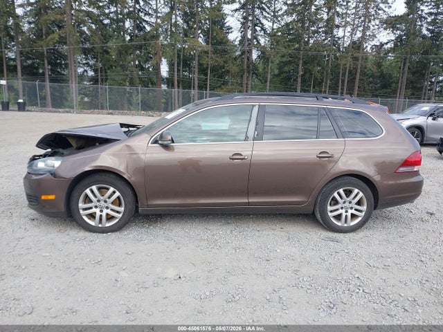 2011 Volkswagen Jetta Sportwagen 2.0l Tdi მანქანა იყიდება აუქციონზე, vin: 3VWPL7AJ2BM707796, აუქციონის ნომერი: 45061576
