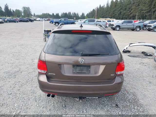 2011 Volkswagen Jetta Sportwagen 2.0l Tdi მანქანა იყიდება აუქციონზე, vin: 3VWPL7AJ2BM707796, აუქციონის ნომერი: 45061576