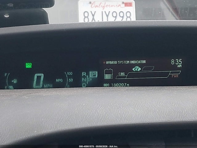 45061578 :رقم المزاد ، JTDKN3DU2F2004847 vin ، 2015 Toyota Prius Two مزاد بيع