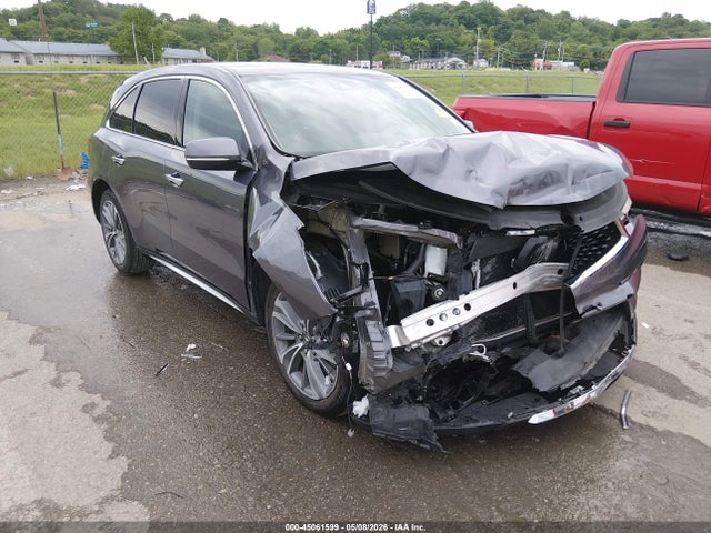45061599 :رقم المزاد ، 5J8YD3H51HL001632 vin ، 2017 Acura Mdx Technology Package مزاد بيع