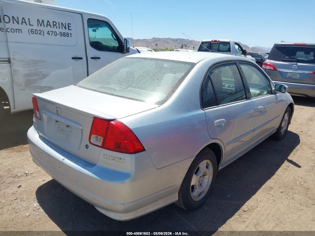 Продаж на аукціоні авто 2004 Honda Civic Hybrid, vin: JHMES96674S018908, номер лоту: 45061602