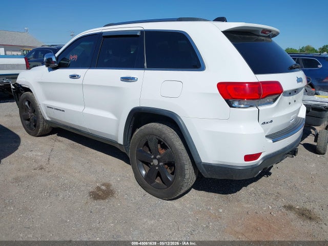 2014 Jeep Grand Cherokee Limited მანქანა იყიდება აუქციონზე, vin: 1C4RJFBG9EC108365, აუქციონის ნომერი: 45061639