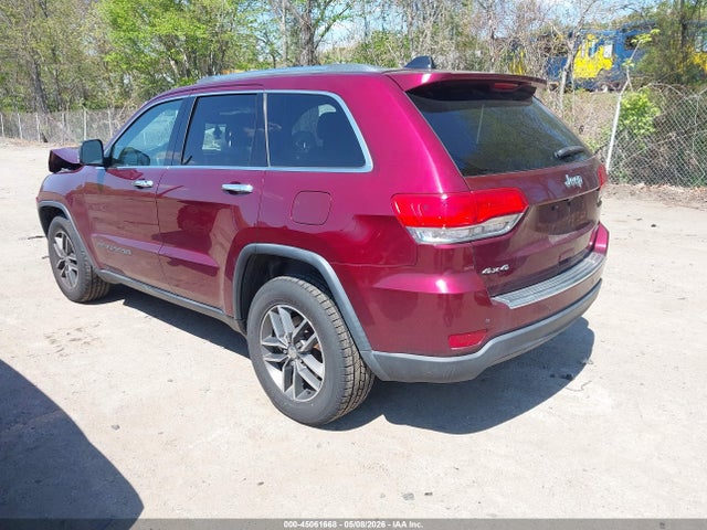 45061668 :رقم المزاد ، 1C4RJFBG9HC654085 vin ، 2017 Jeep Grand Cherokee Limited 4x4 مزاد بيع