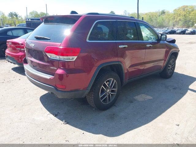 45061668 :رقم المزاد ، 1C4RJFBG9HC654085 vin ، 2017 Jeep Grand Cherokee Limited 4x4 مزاد بيع