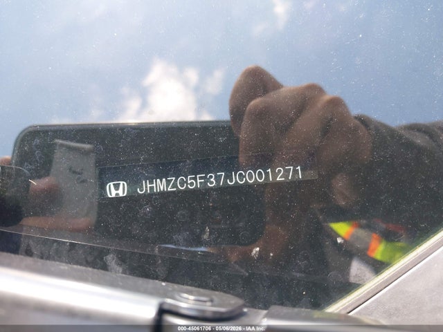 JHMZC5F37JC001271 Honda Clarity Plug-in Hybrid Touring