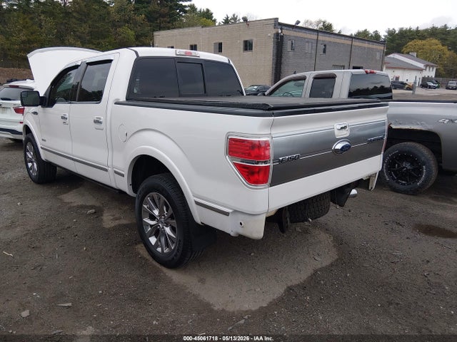 2013 Ford F-150 Platinum მანქანა იყიდება აუქციონზე, vin: 1FTFW1ET3DFA07898, აუქციონის ნომერი: 45061718