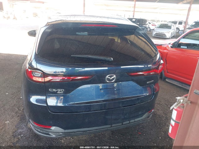 45061751 :رقم المزاد ، JM3KKBHD6S1221239 vin ، 2025 Mazda Cx-90 3.3 Turbo Preferred Package مزاد بيع