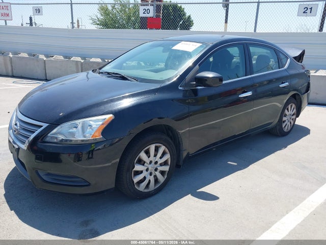 2014 Nissan Sentra Fe+ S/fe+ Sv/s/sl/sr/sv მანქანა იყიდება აუქციონზე, vin: 3N1AB7AP3EL667497, აუქციონის ნომერი: 45061764