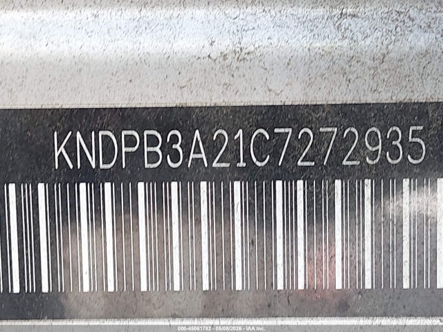45061782 :رقم المزاد ، KNDPB3A21C7272935 vin ، 2012 Kia Sportage Lx مزاد بيع