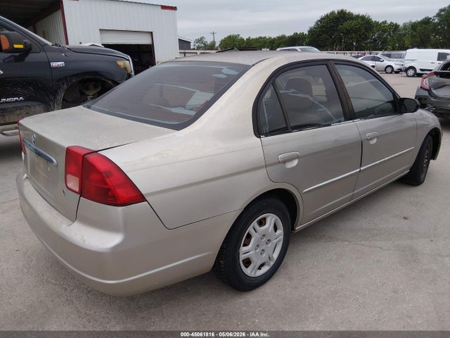 2002 Honda Civic Lx მანქანა იყიდება აუქციონზე, vin: 1HGES16572L066055, აუქციონის ნომერი: 45061816
