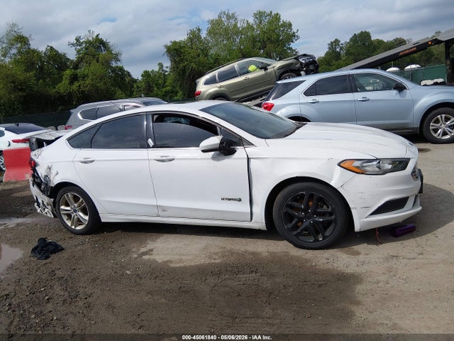 45061840 :رقم المزاد ، 3FA6P0LU7JR169153 vin ، 2018 Ford Fusion Hybrid Se مزاد بيع