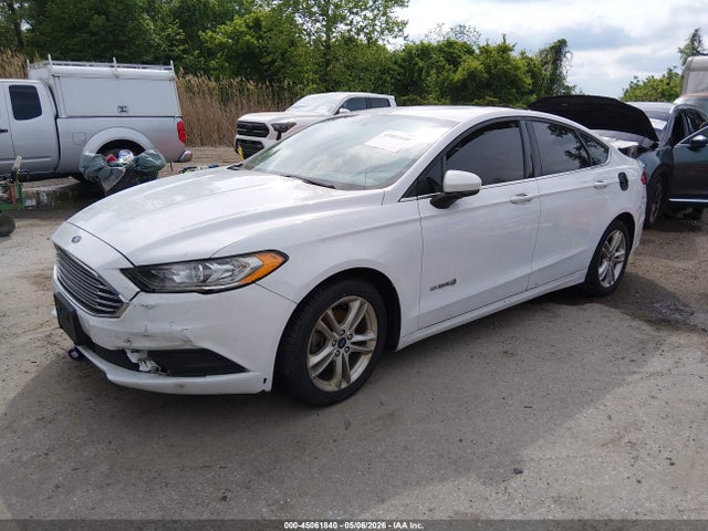 45061840 :رقم المزاد ، 3FA6P0LU7JR169153 vin ، 2018 Ford Fusion Hybrid Se مزاد بيع